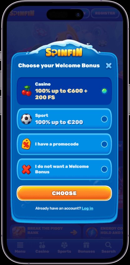 Best spinfin casino login in United Kingdom